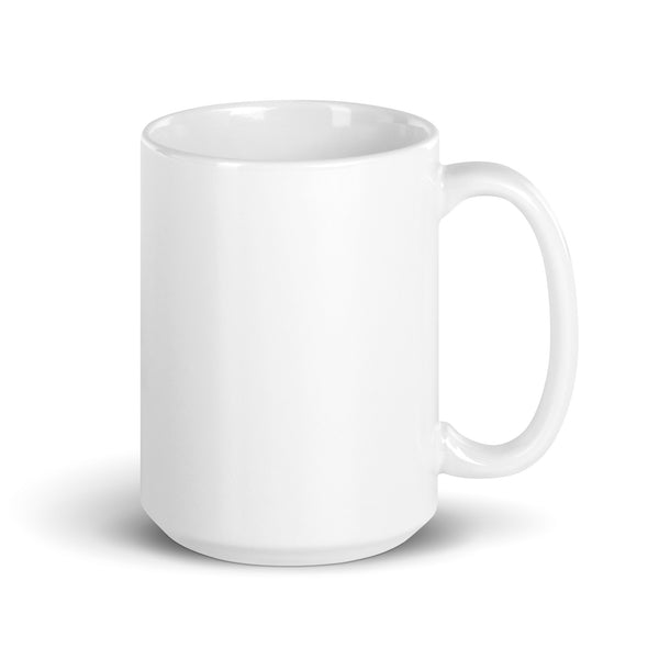 Yankee South Signature White glossy mug (Blue Logo)