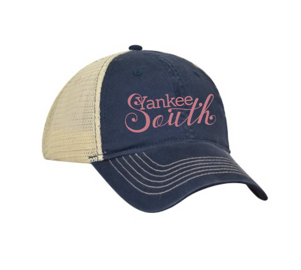 Yankee South Soft Mesh Dark Navy Trucker Hat