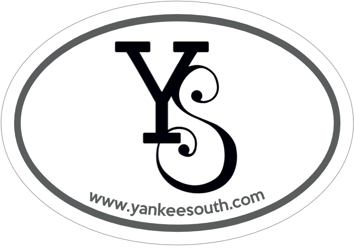 YS Oval Sticker - Yankee South