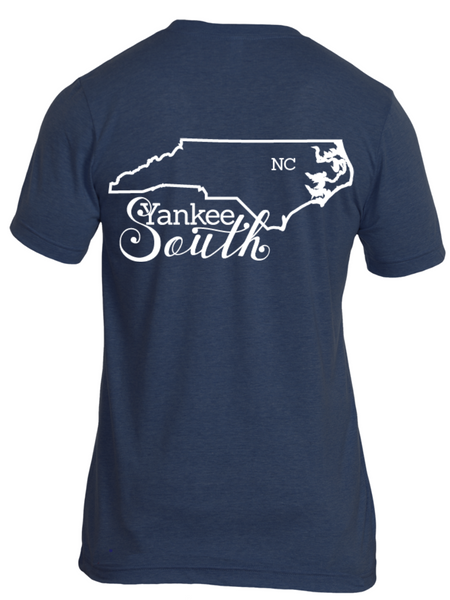Yankee South Signature North Carolina Navy T-Shirt - Yankee South