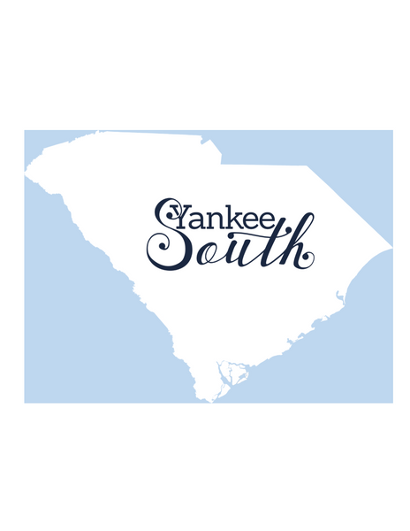 Yankee South South Carolina Decal - Yankee South