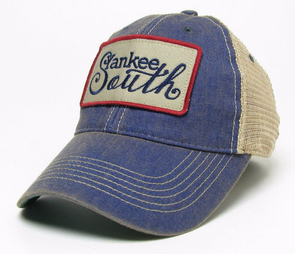 Yankee South Legacy Old Favorite Trucker Patch Hat (Navy) - Yankee South